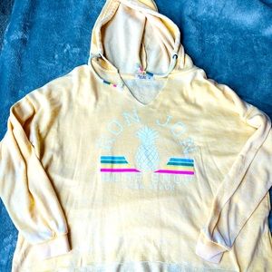 Cropped Ron Jon Hooded sweatshirt
